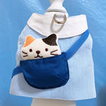     〔新作〕✩背中のカバンに三毛猫ちゃんのハーネス