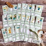 送料無料　【S184-1 コラージュ素材】海外シール　ジャーナル　ラベル　手帳　おすそ分け　メモ　子供