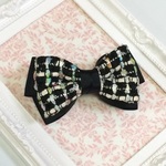 【再再販】【選べるパーツ】Linton tweed&Grosgrain☆Fancy check