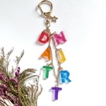 じゃらじゃら🌈イニシャルキーホルダー〈DNAJTRT〉