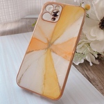 【現品】iPhone12Proケース　アルコールインクアート　スマホケース　大理石　大人　ニュアンス