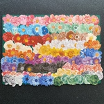 お花　フレークシール