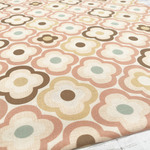 110×50 生地 布 Color of Character 綿シーチング ナチュラルモロッカン 50cm単位販売 コットン100％ 入園入学準備に 手芸 手作り ハンドメイド 商用利用可