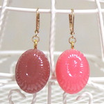 ドロップCandyピアス:) いちごミルク・チョコ味