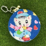 レトロアニマルのマカロンポーチ☆5ｃｍ