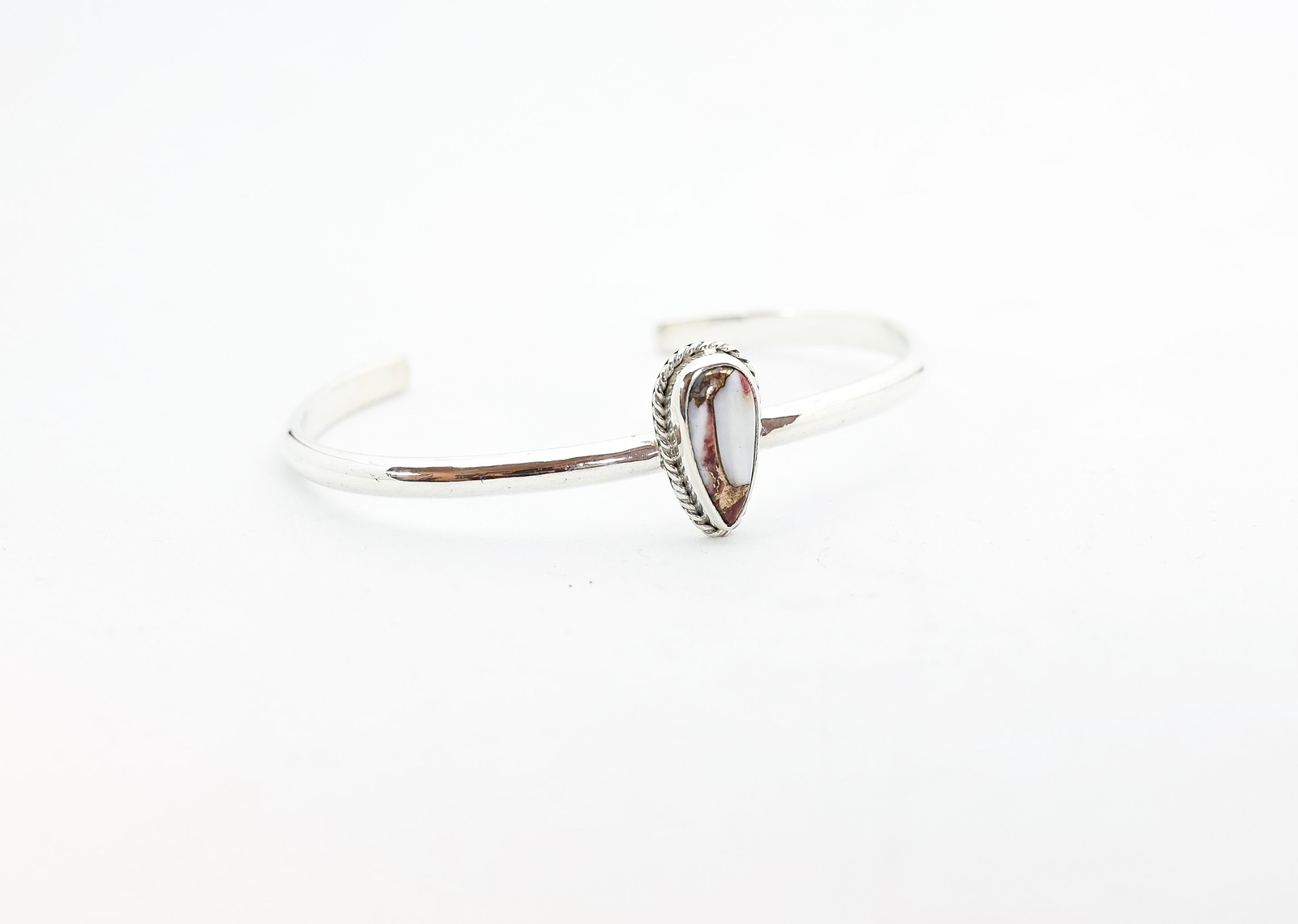 KIYOMOTO JEWELRY ピンクカッパーターコイズ　バングル　bangle silver925 シルバー925 ターコイズ　シルバーアクセサリー　ジュエリー