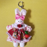 兎ちゃんのキーホルダー