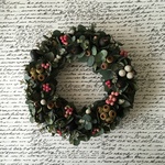 natural wreath   ユーカリ A