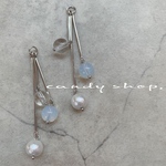 stick charm   silver   コットンパール付き