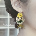 ピアス〜アシンメトリー向日葵〜