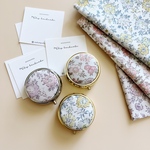 【受注制作】リバティ　アロナ　ピルケース　丸型