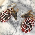 牛さん　アクセサリー　ピアス/イヤリング　どちらにも対応　動物