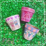 【M51】リメイク鉢＊3個セット＊中サイズ
