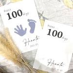 ˗ˏˋ 100日記念ポスター ˎˊ˗  手形足形　送料無料