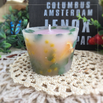 香り付き・ミモザ・ボタニカルキャンドル