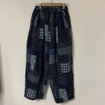  ＊SALE＊コットンリネン【レトロフラワー】ボールパンツ
