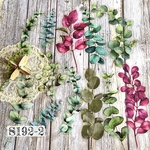送料無料　【S192-2 コラージュ素材】海外PETシール　ジャーナル　植物　手帳　おすそ分け　スクラップ