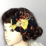 黒リボン ヘアアクセサリー 成人式 卒業式  七五三 リボン髪飾り