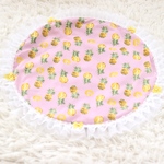 パイナップル柄プリント🍍リバーシブルカフェマット💖クールスタイ付き❣️