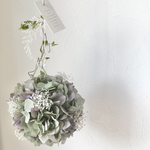 フラワーボール　紫陽花ボール