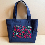 刺繍付きトートバッグ