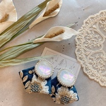 new◆Greenインド刺繍ピアス◆