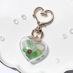 ミニチュアドロップのカプセルキーホルダー🍈クリームソーダ