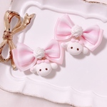 しゅがうさマカロンリボンクリップ🎀
