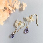 限定３名様  花束しずく ピアス サージカルステンレス