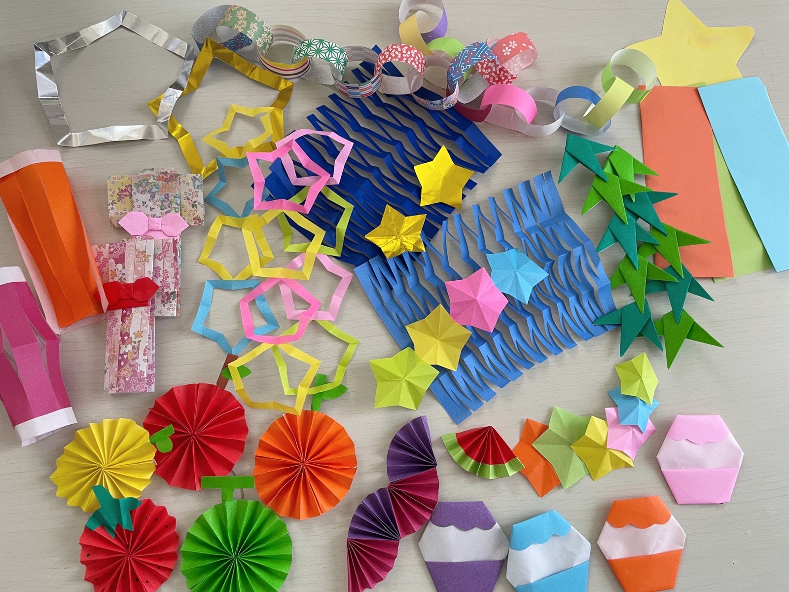 七夕飾り ハンドメイド