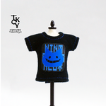 にんまりにゃんこＴシャツ【あお】
