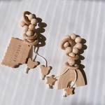 ガラガラ　歯固めブレスレット　ベビー用　ハンドメイド　new