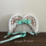 ハートのミントチョコボンネット