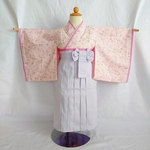 ベビー袴　80~90サイズ　~凛とした立ち姿~