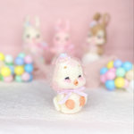 いつもニコニコ笑顔の白いヒヨコちゃん🐤☆レトロアニマル