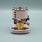 1/6 ミニチュア コーヒーマシン コーヒー器具 ピンク