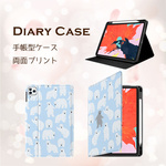 【再販】クールなシロクマさん北欧風 iPad ケース タブレット iPadmini5 android bear100