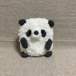 n様オーダー　ふわふわパンダちゃんシガレットポーチ🐼