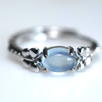  48 月長石リング 925シルバーリング ムーンストーン指輪 moonstone お正月 お祝い ブレスレット 誕生石 　結婚記念日