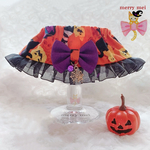 再販‎‪𓍯 ‬lovely 🎀 Cat ୨୧ Halloween frills 🕸 cat halloween 🐈‍⬛ × ブラックオーガンジーレースフリル シュシュ 首輪 ‎‪𓍯 ‬
