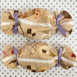 🍭キャンディ型移動ポケット🍪クッキー柄🍪