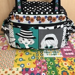 ボストンバッグ☆レトロガール☆グリーン
