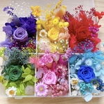 プリザーブドフラワー花材　ハーバリウム花材　ドライフラワー花材　花材　BOX レジン　薔薇　紫陽花