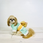 浴衣  ゆかた  4号  犬用浴衣  犬服  犬用服  夏服  お出かけ  可愛い浴衣  お祭り  犬  猫  ランマルシェ