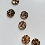 last1点アイテム◉新作◉【4pcs  #ls】コイン風ラウンドパーツ