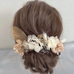 結婚式/成人式/ブライダル/浴衣/和装　ヘアアクセ　髪飾り ヘッドドレス ウェディング お呼ばれ 123