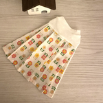 犬服　SS レトロ柄ならんだお花ワンピース