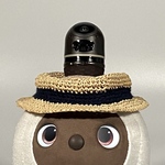 LOVOT　やわらかカンカン帽（ネイビー）