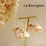 natural flower pierce