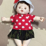 ぽぽちゃん迷彩柄スカート